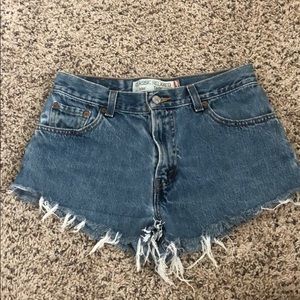 Levi’s denim shorts
